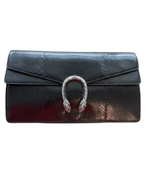 Gucci Snakeskin Dionysus East West Large Clutch